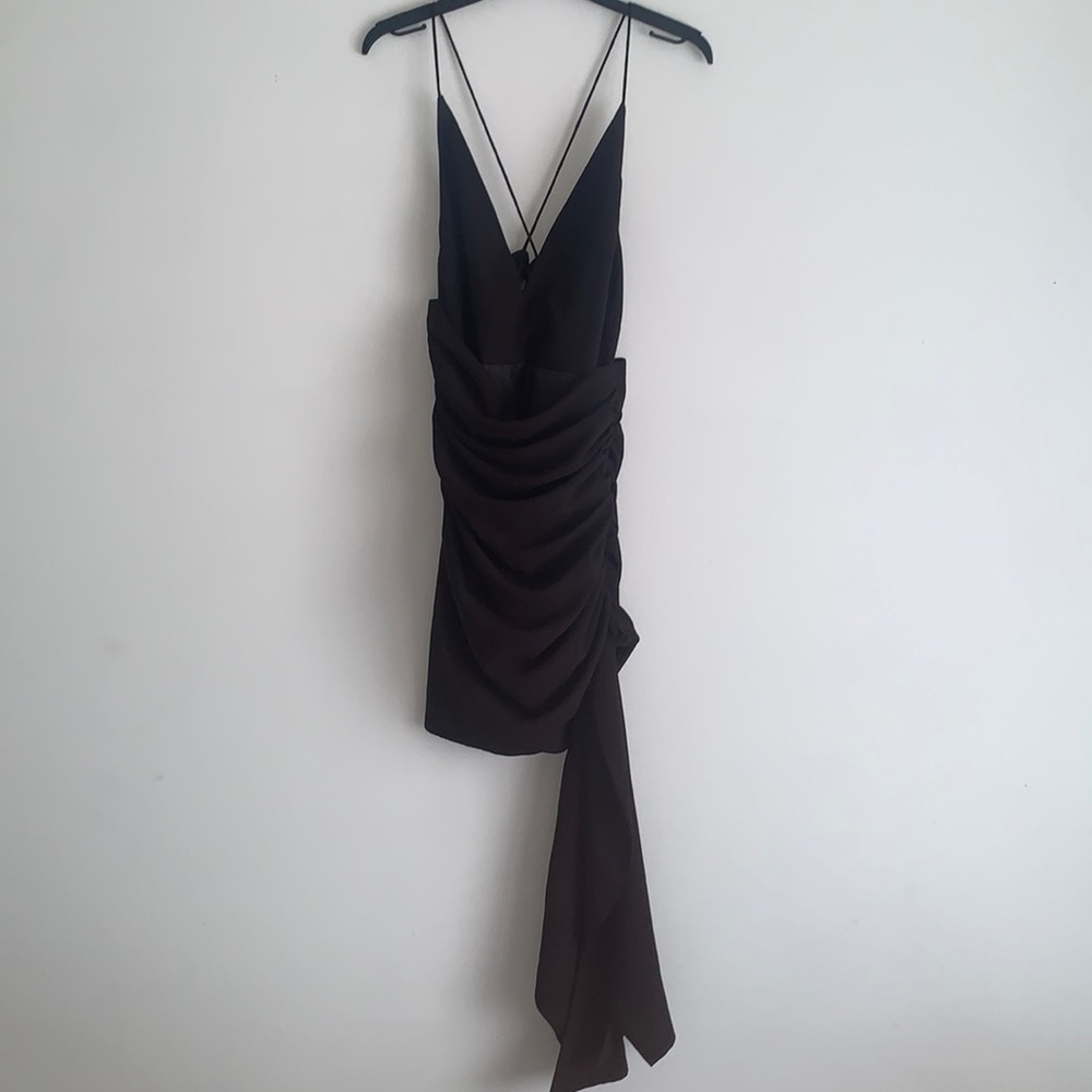 Asos Black Dress with Sash
